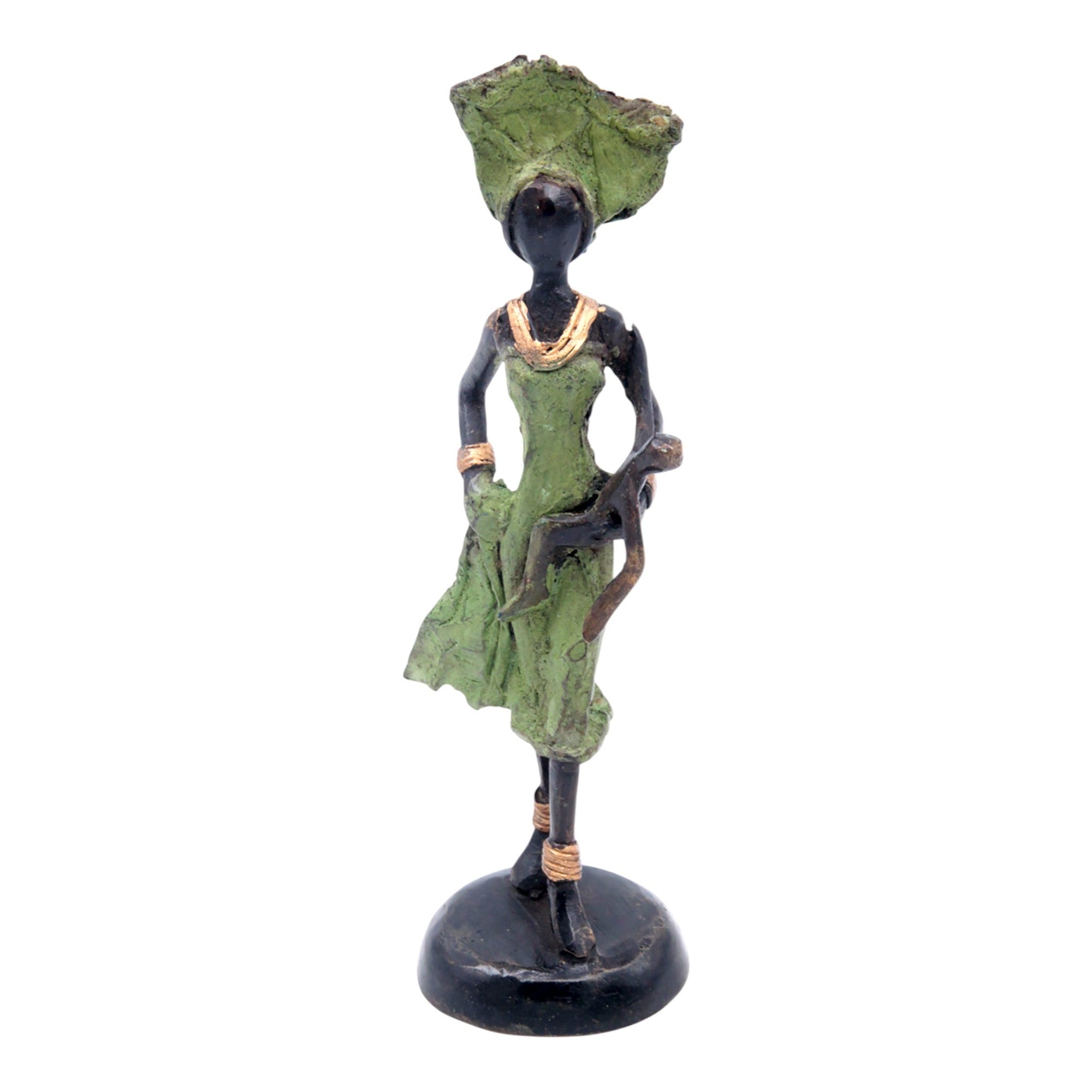 Bronze 15 cm vert n°38