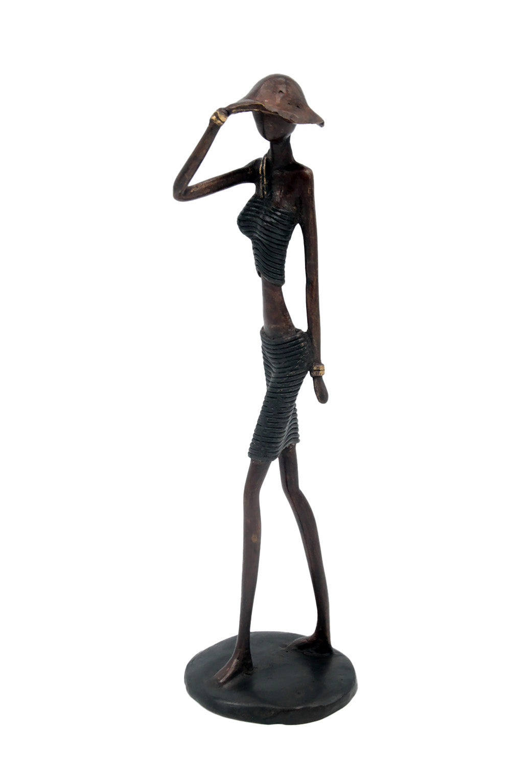 Bronze Dermé 30 cm noir n°1 Bronzes d'Afrique