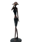 Bronze Dermé 30 cm noir n°1 Bronzes d'Afrique