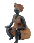 Bronze Big Mama 25 cm marron n°1 Bronzes d'Afrique