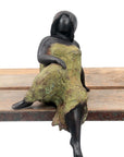 Bronze Big Mama 15 cm vert n°1 Bronzes d'Afrique