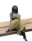 Bronze Big Mama 15 cm vert n°1 Bronzes d'Afrique