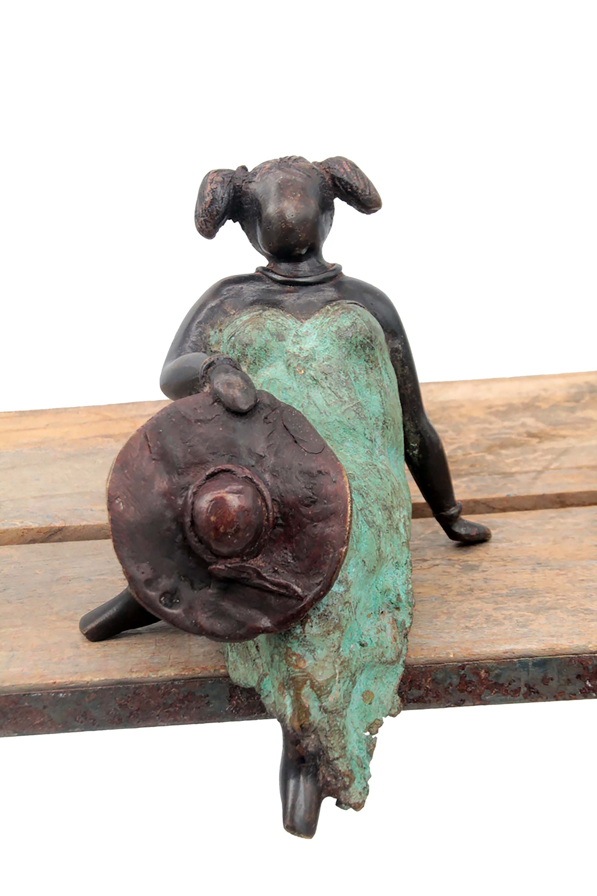 Bronze Big Mama 15 cm rouge n°1 Bronzes d'Afrique