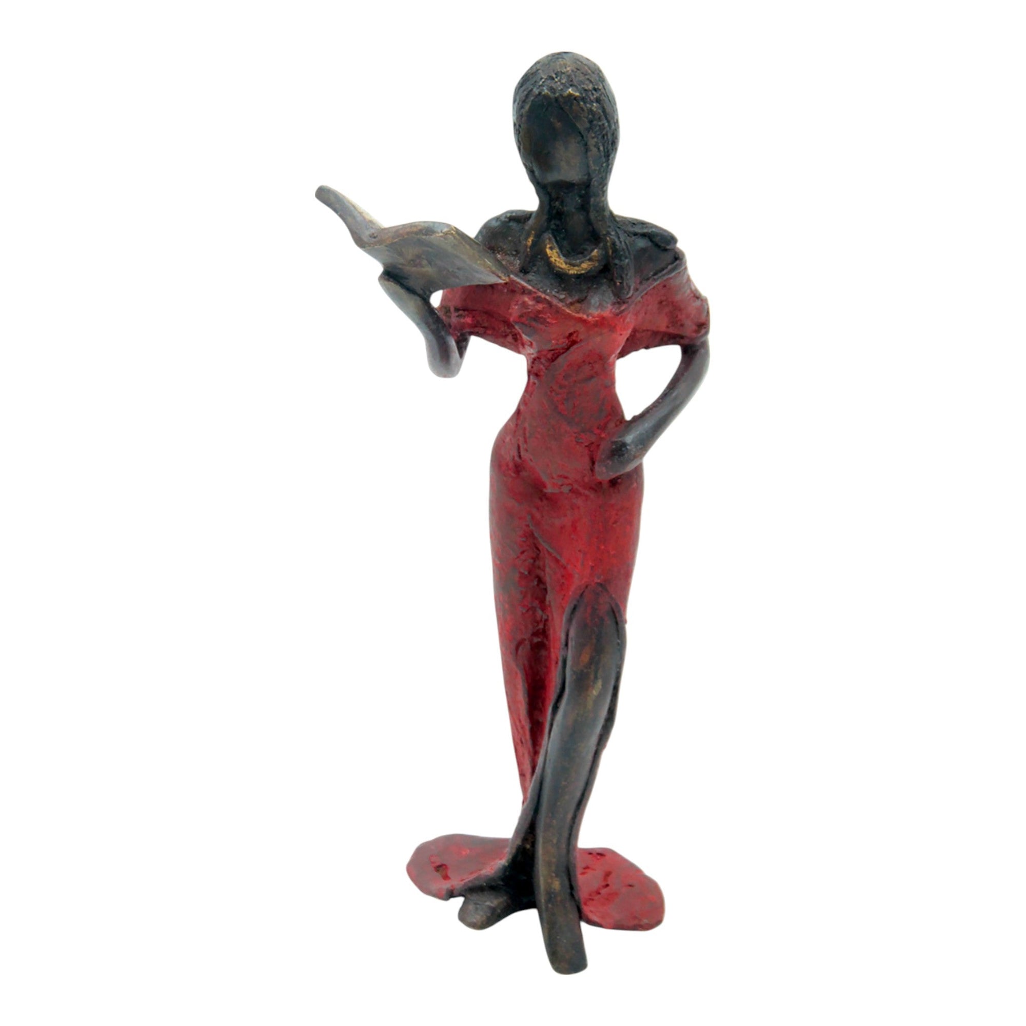 Bronze 20 cm rouge n°2