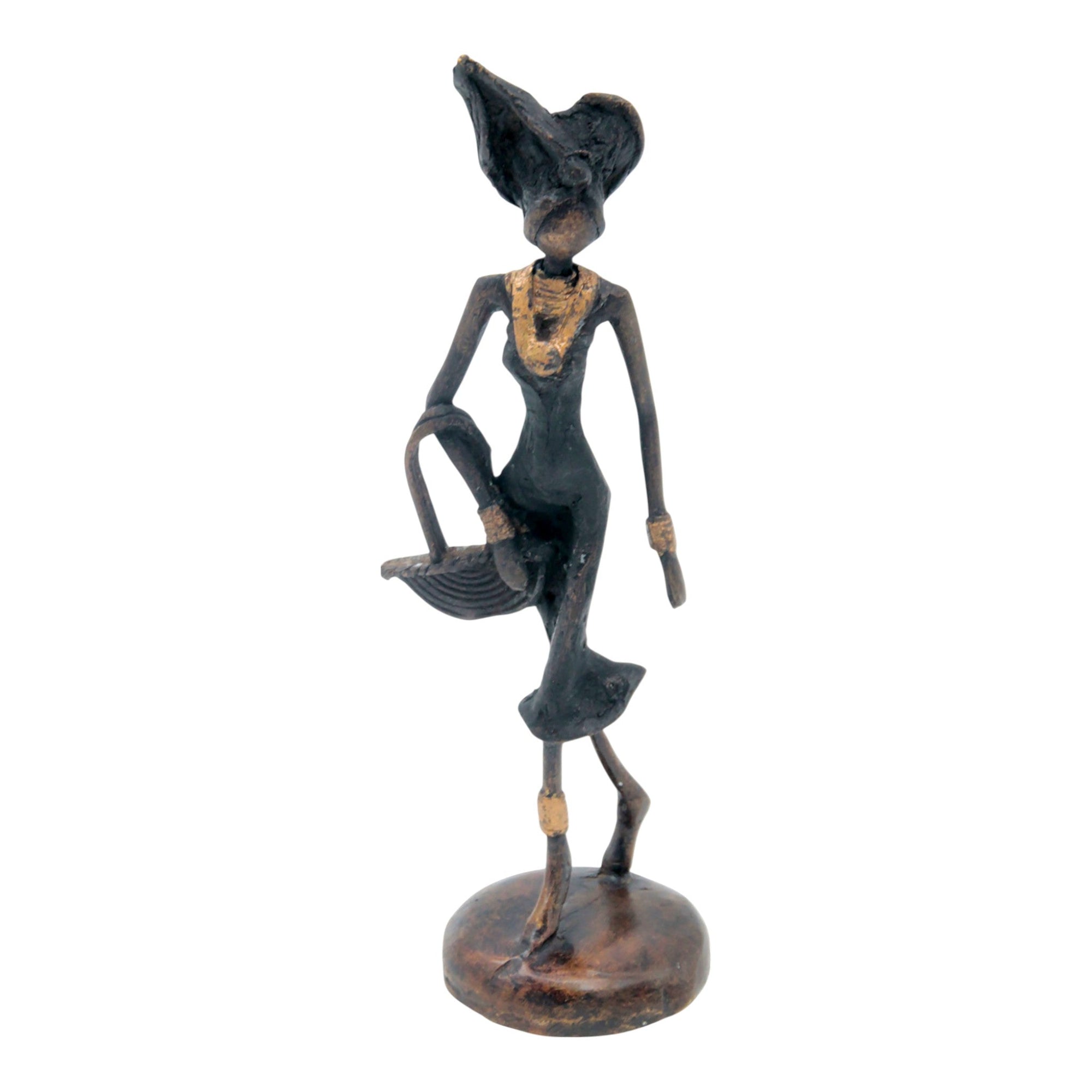 Bronze 20 cm noir n°16