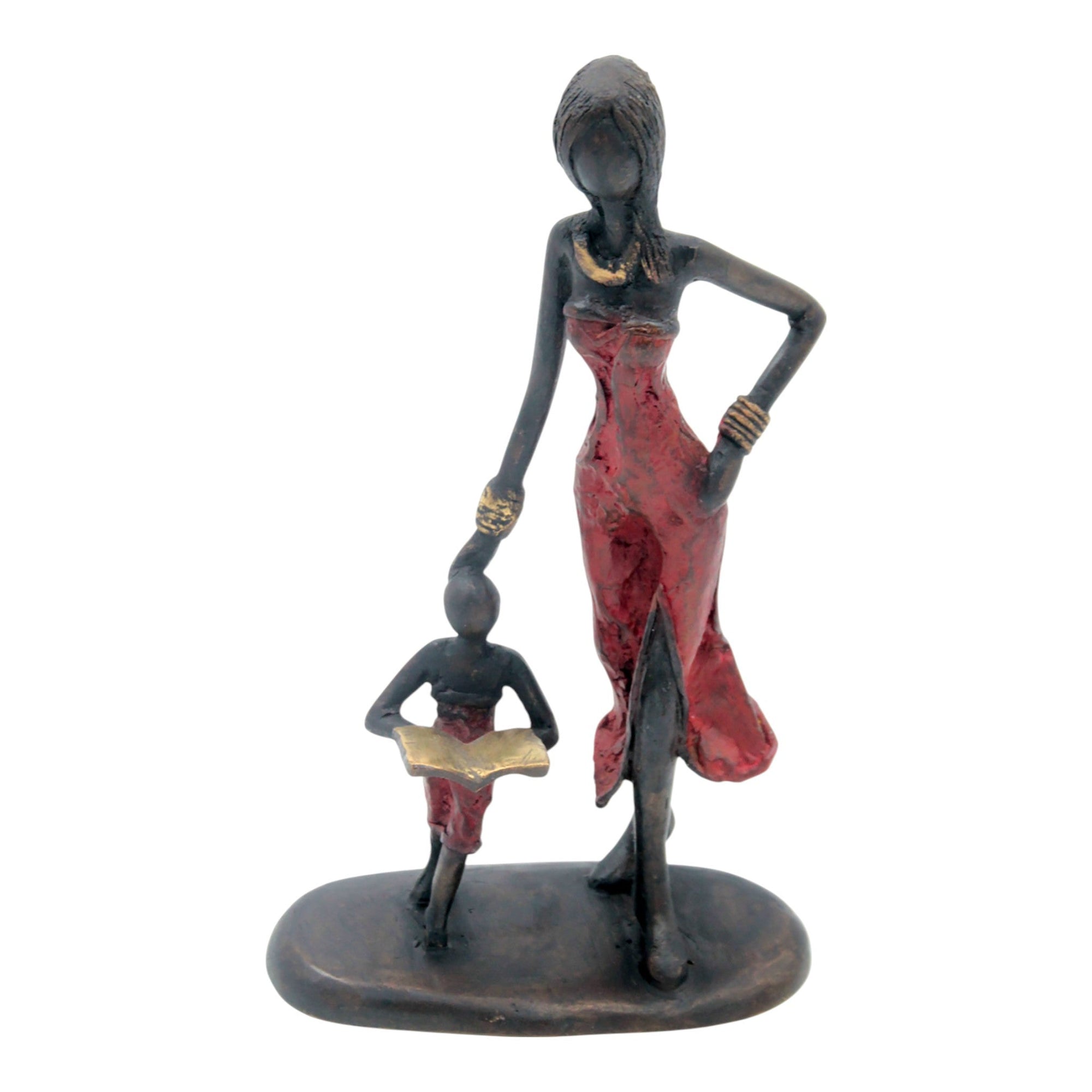 Bronze 25 cm rouge n°2