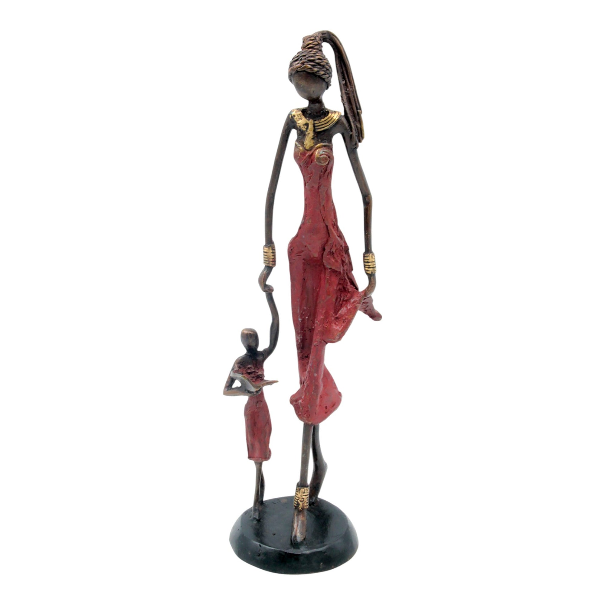 Bronze 35 cm rouge n°2