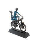 Couple à vélo n°1 Bronzes d'Afrique
