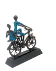 Couple à vélo n°1 Bronzes d'Afrique