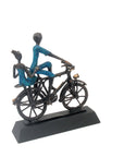 Couple à vélo n°1 Bronzes d'Afrique