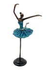 Ballerine 25 cm bleu n°1