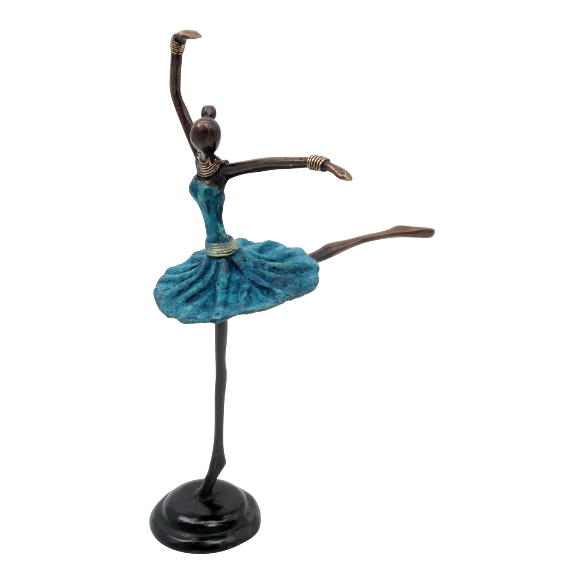 Ballerine 25 cm bleu n°1