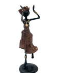 Bronze 25 cm marron n°1 Bronzes d'Afrique