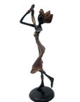 Bronze 25 cm marron n°1 Bronzes d'Afrique