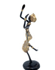 Bronze 25 cm doré n°15 Bronzes d'Afrique