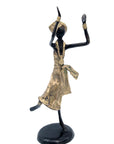 Bronze 25 cm doré n°15 Bronzes d'Afrique