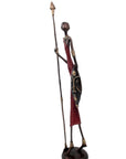 Bronze 55 cm rouge n°4 Bronzes d'Afrique
