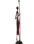 Bronze 55 cm rouge n°4 Bronzes d'Afrique