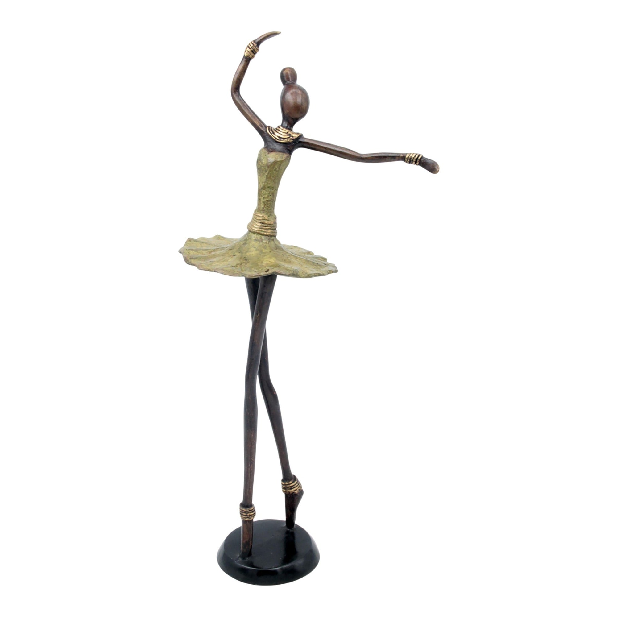 Ballerine 40 cm vert n°1