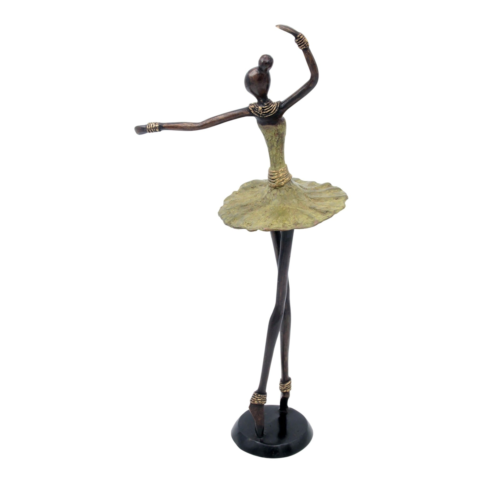 Ballerine 40 cm vert n°1