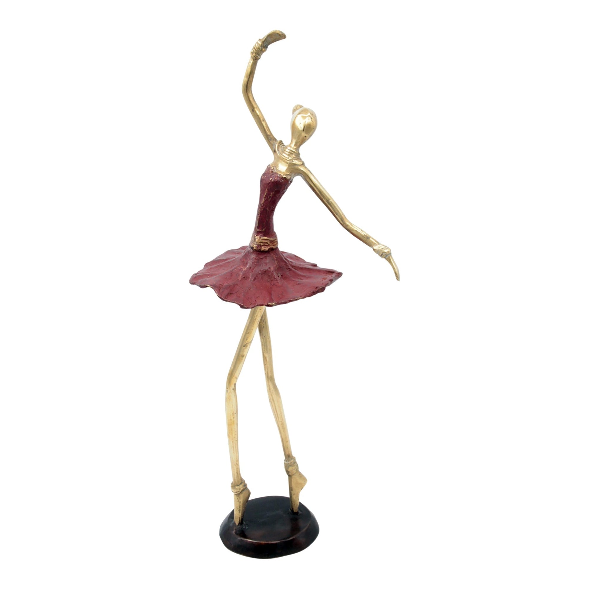 Ballerine 40 cm rouge n°4