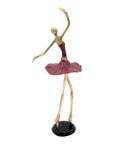 Ballerine 40 cm rouge n°4