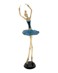 Ballerine 40 cm bleu n°4