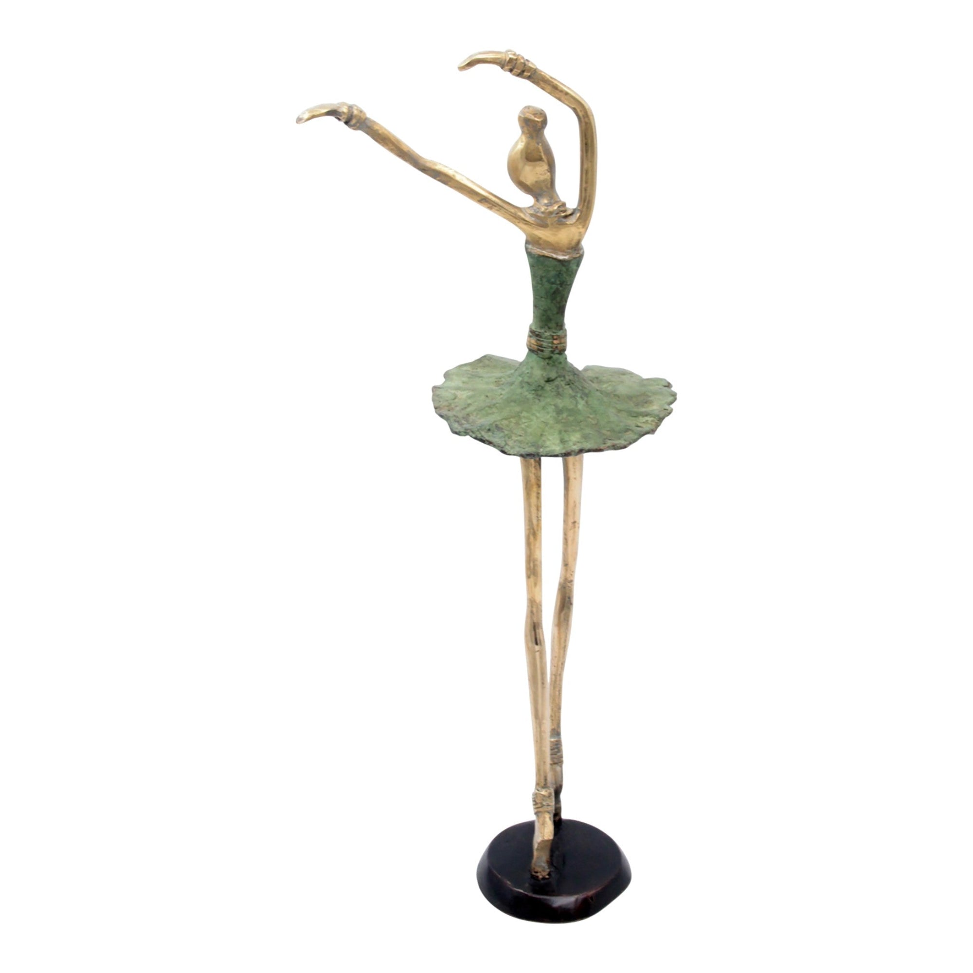 Ballerine 40 cm vert n°2