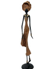 Bronze 55 cm marron n°1 Bronzes d'Afrique