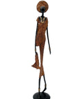 Bronze 55 cm marron n°7 Bronzes d'Afrique