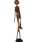Bronze 55 cm marron n°7 Bronzes d'Afrique