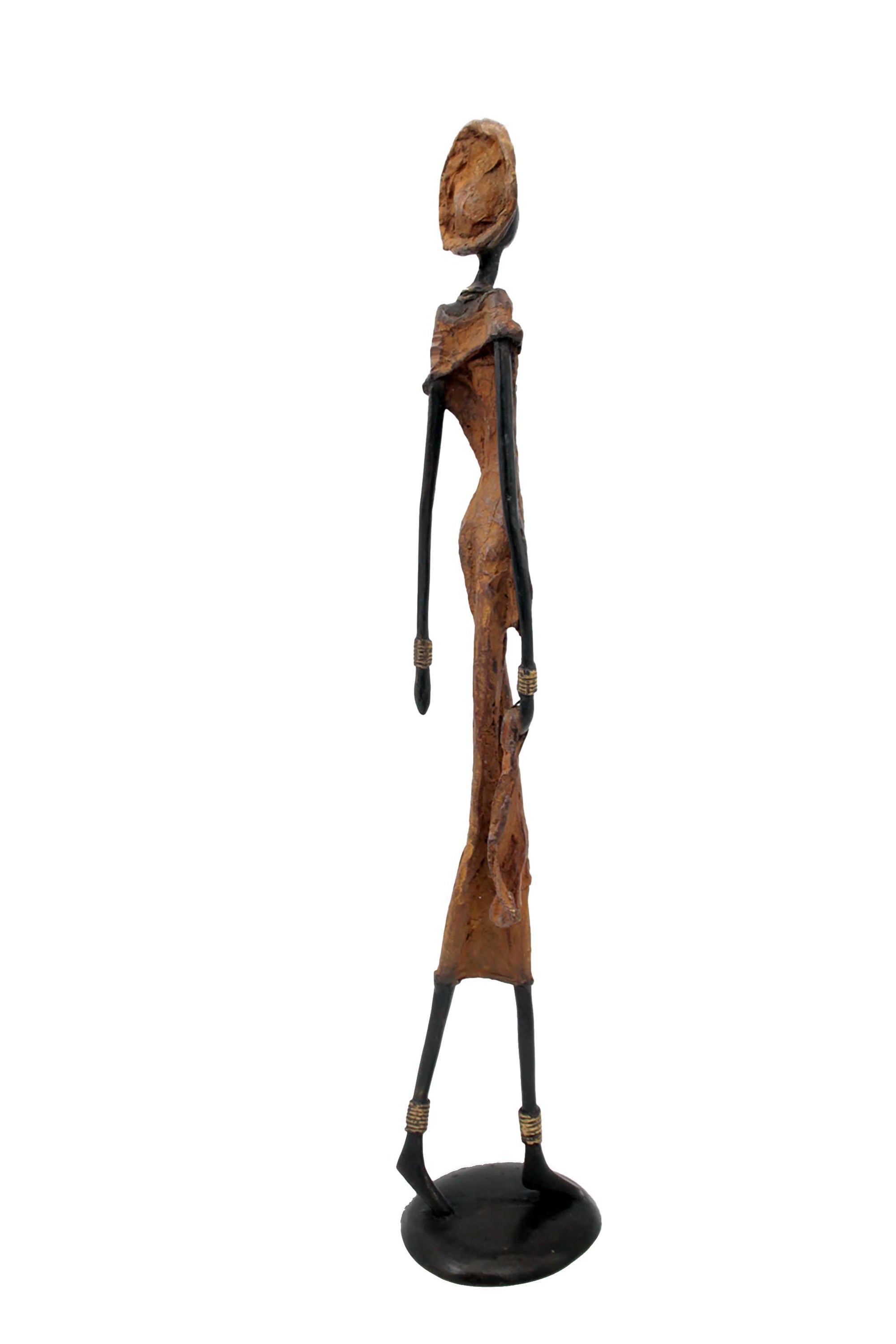 Bronze 55 cm marron n°7 Bronzes d'Afrique