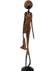 Bronze 55 cm marron n°7 Bronzes d'Afrique