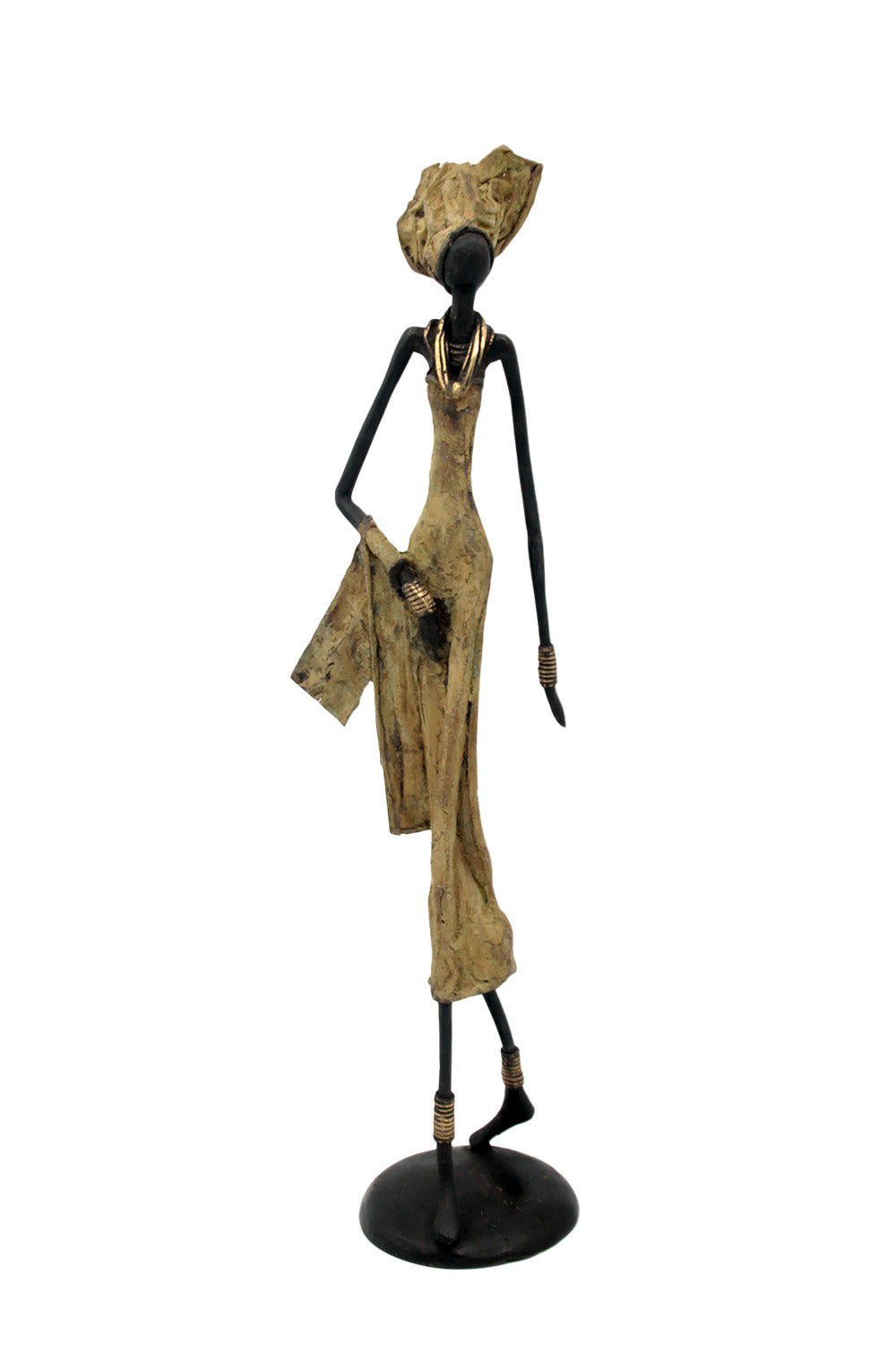 Bronze 55 cm vert n°4 Bronzes d'Afrique