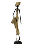 Bronze 55 cm vert n°4 Bronzes d'Afrique