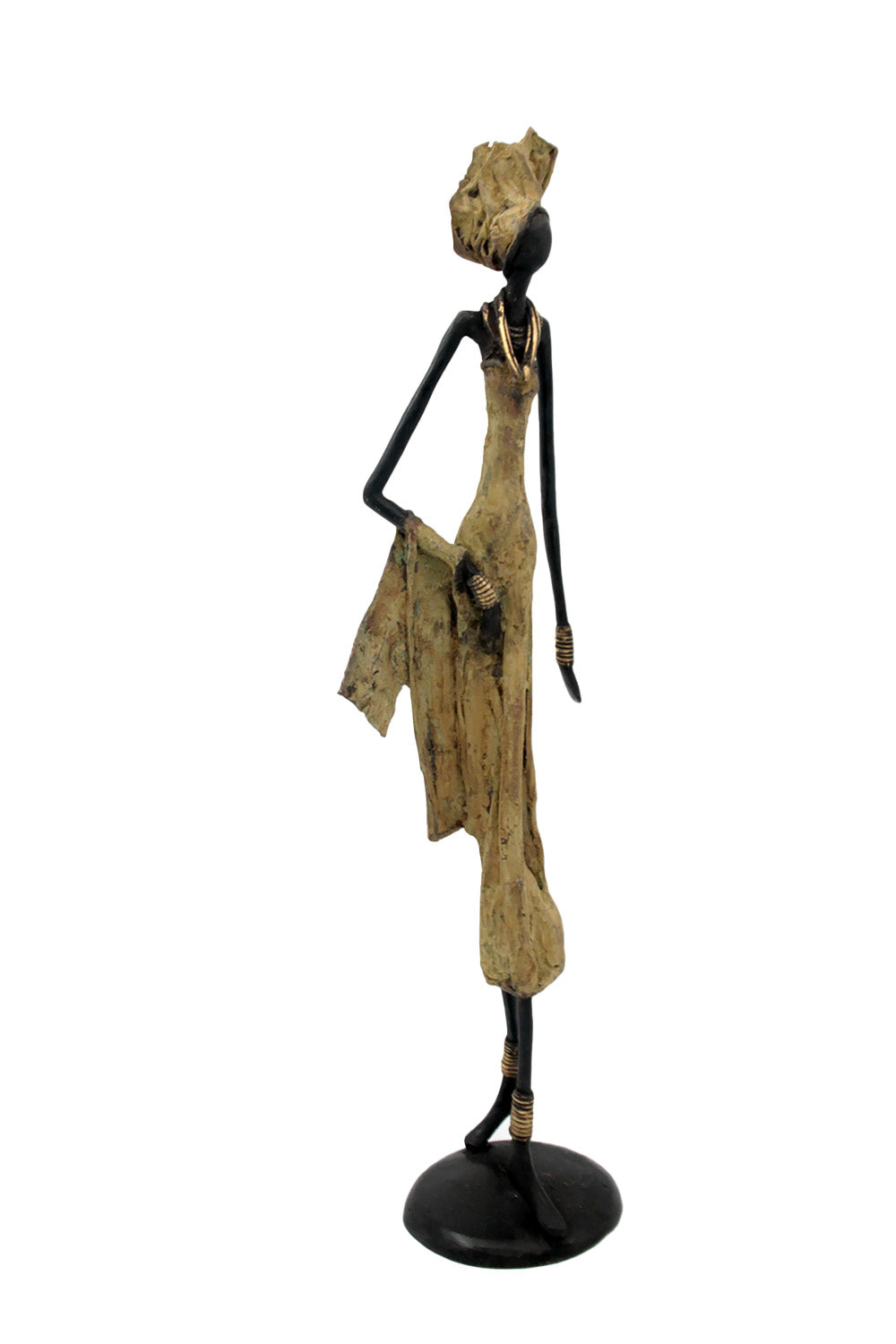 Bronze 55 cm vert n°4 Bronzes d'Afrique