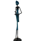 Bronze 55 cm bleu n°3 Bronzes d'Afrique