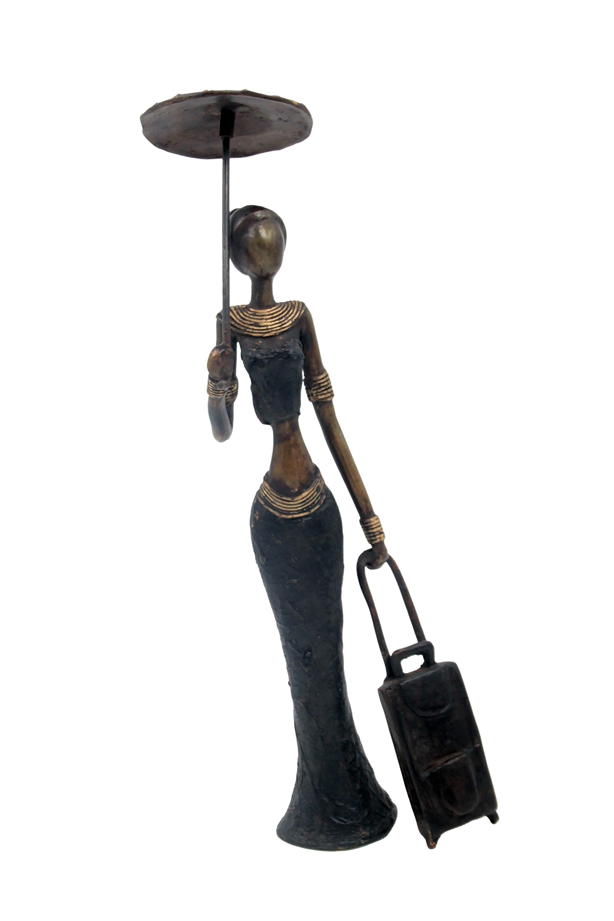 Bronze Mohamadi Dermé 30 cm noir n°3 Bronzes d'Afrique