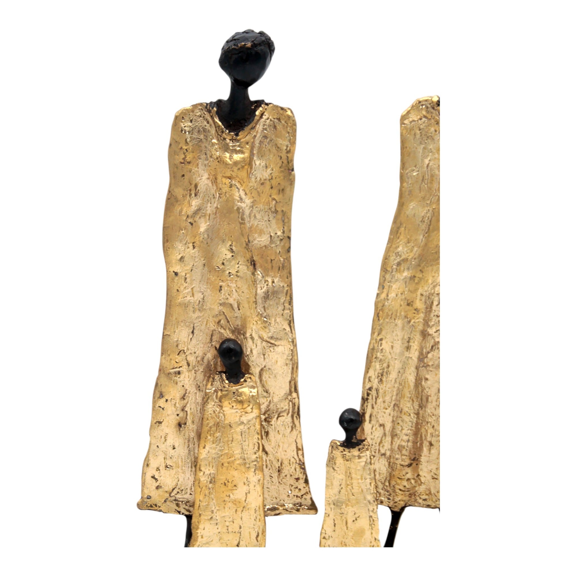 Famille 35 cm dorée n°1