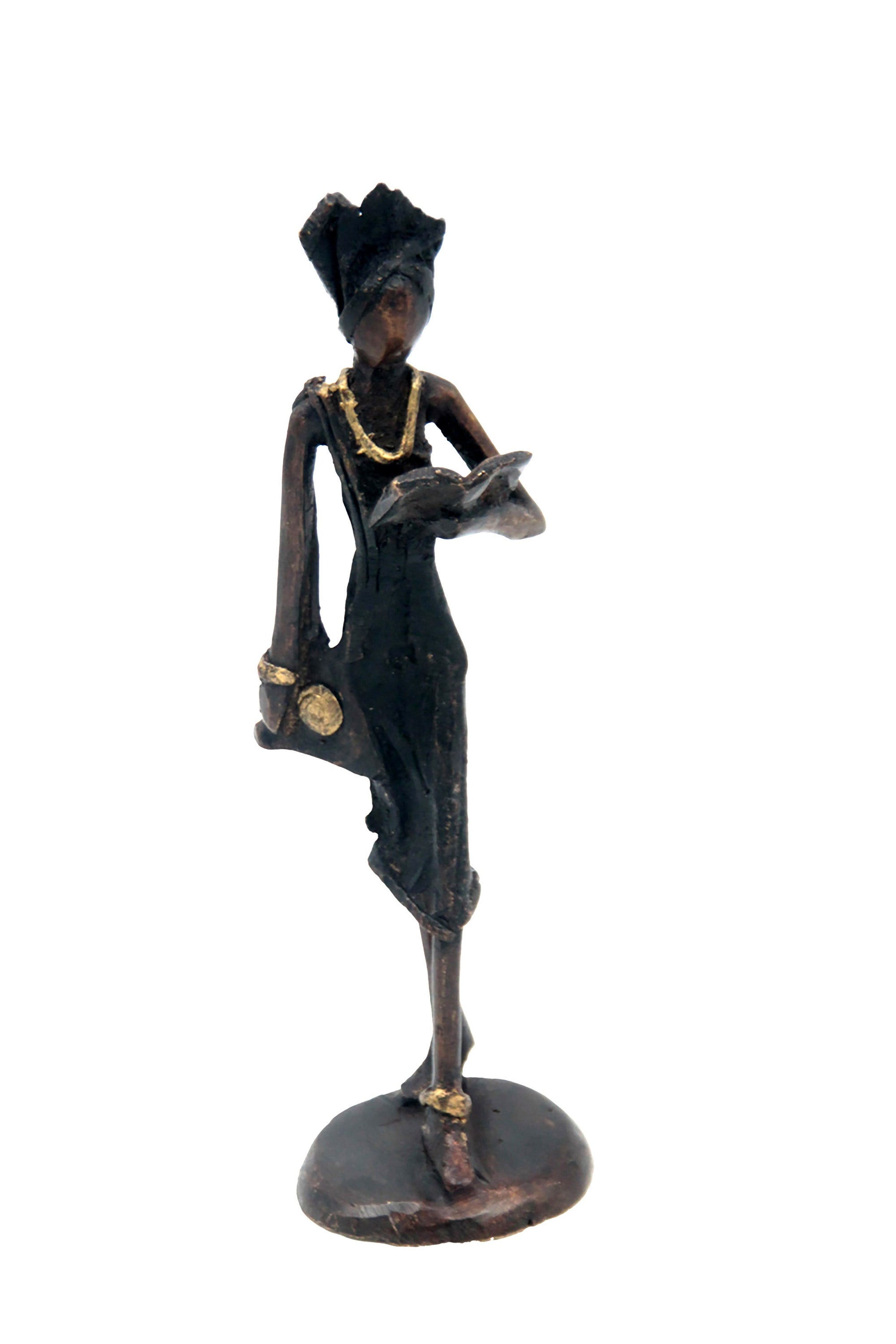 Bronze 15 cm noir n°25 Bronzes d'Afrique