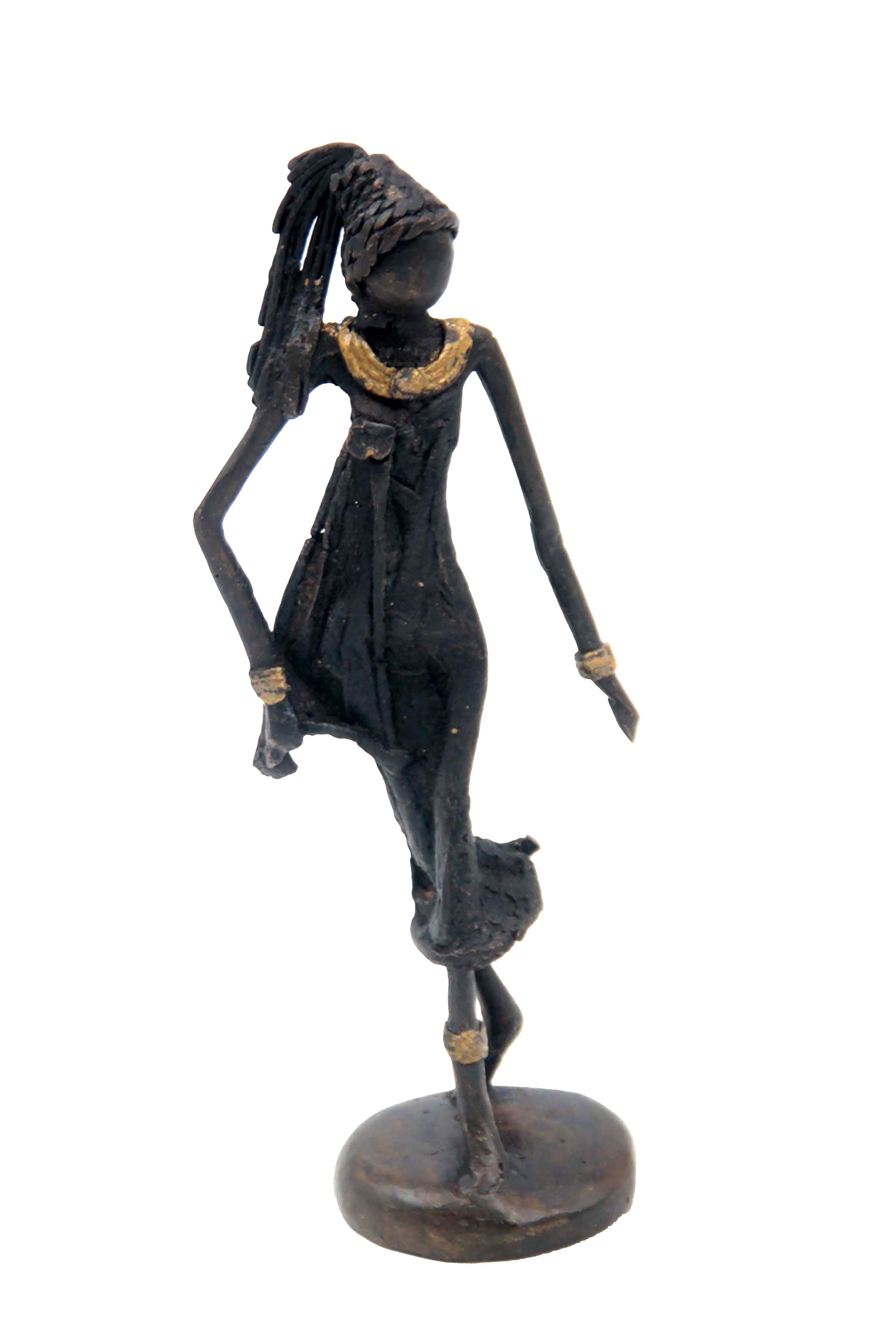 Bronze 15 cm noir n°34 Bronzes d'Afrique