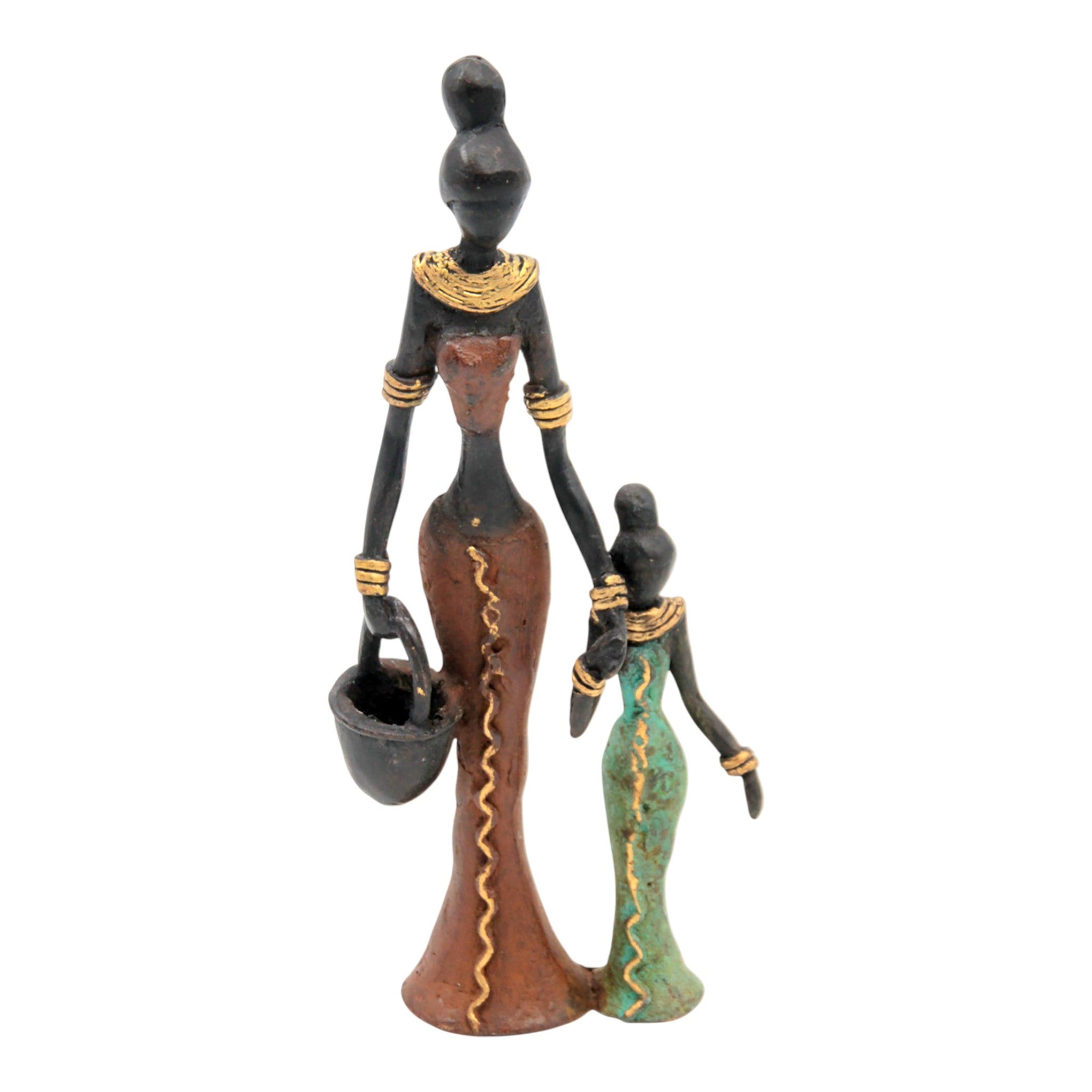 Bronze Mohamadi Dermé 20 cm marron n°4