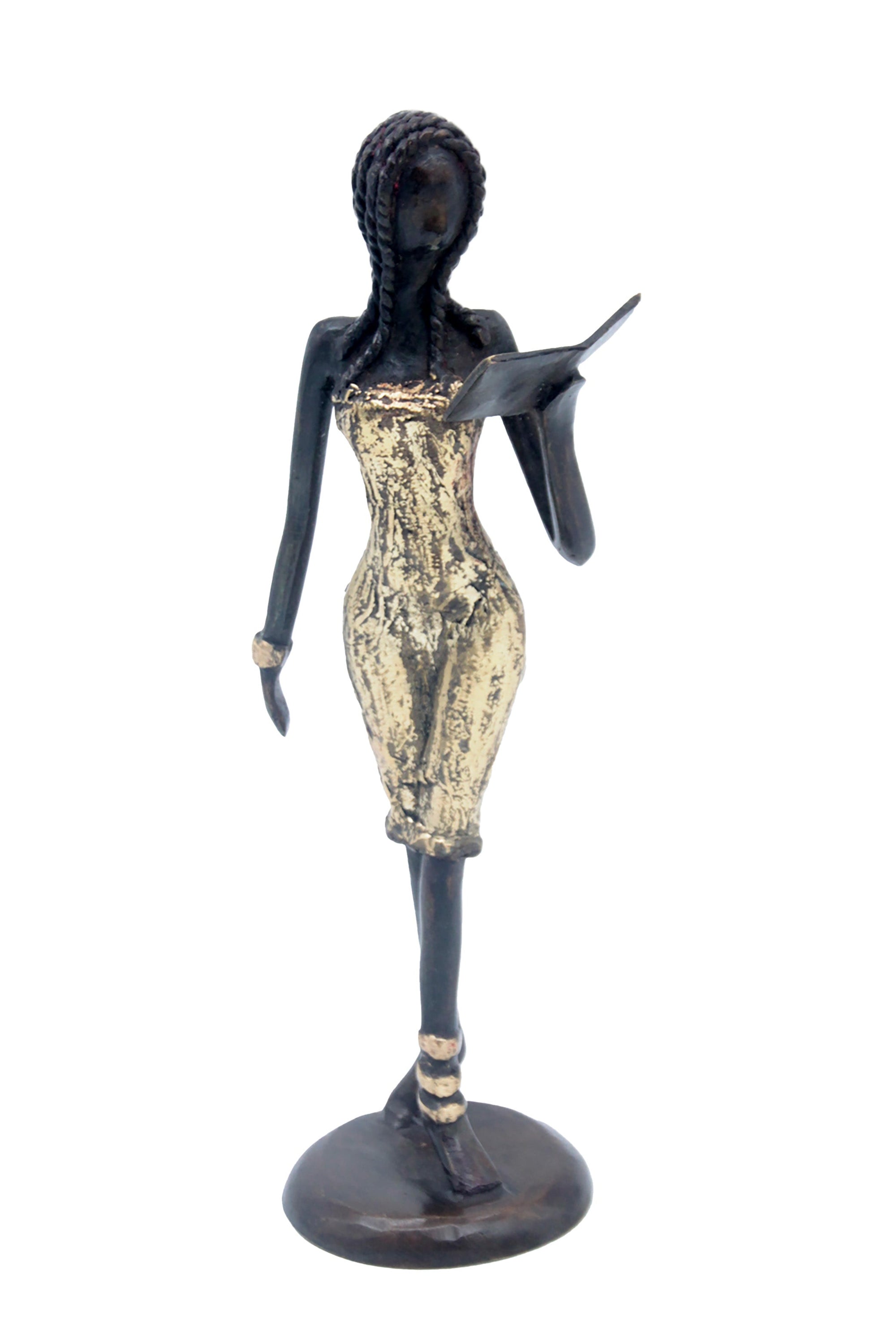 Bronze 30 cm doré n°3 Bronzes d'Afrique