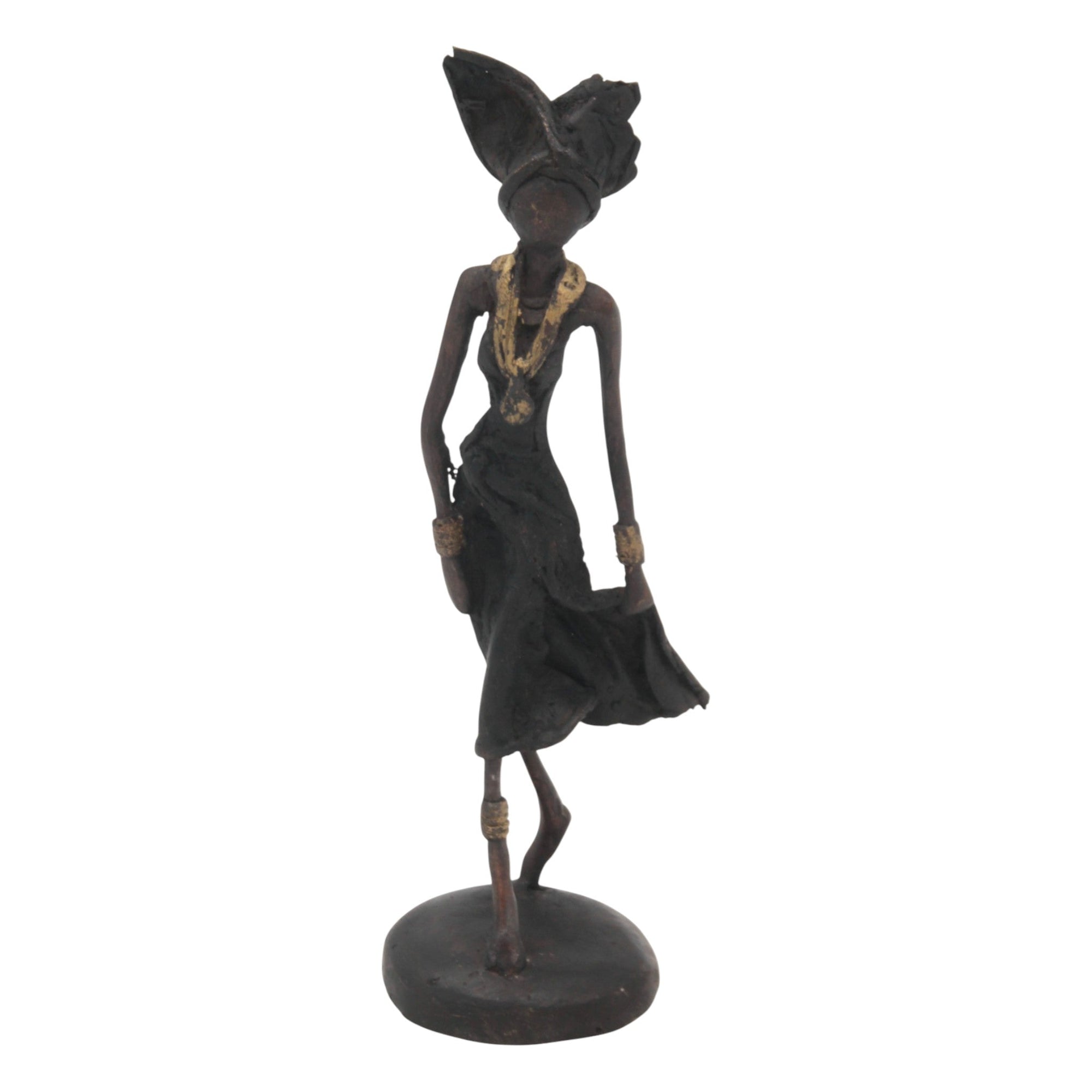 Bronze 20 cm noir n°6