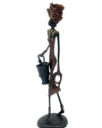 Bronze 35 cm marron n°4 Bronzes d'Afrique