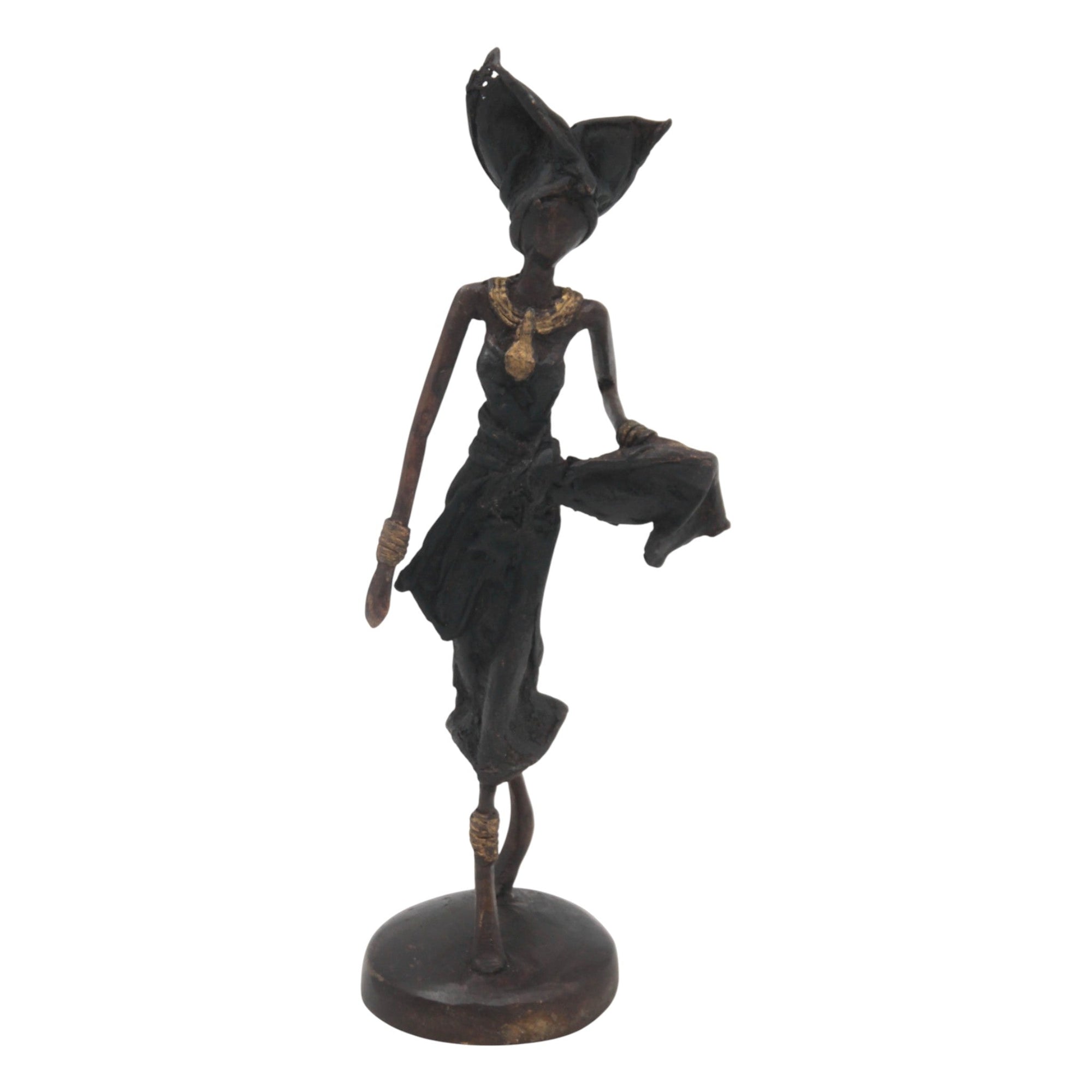 Bronze 20 cm noir n°9