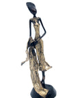 Bronze 35 cm doré n°2 Bronzes d'Afrique