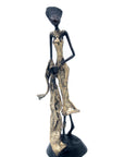 Bronze 35 cm doré n°2 Bronzes d'Afrique