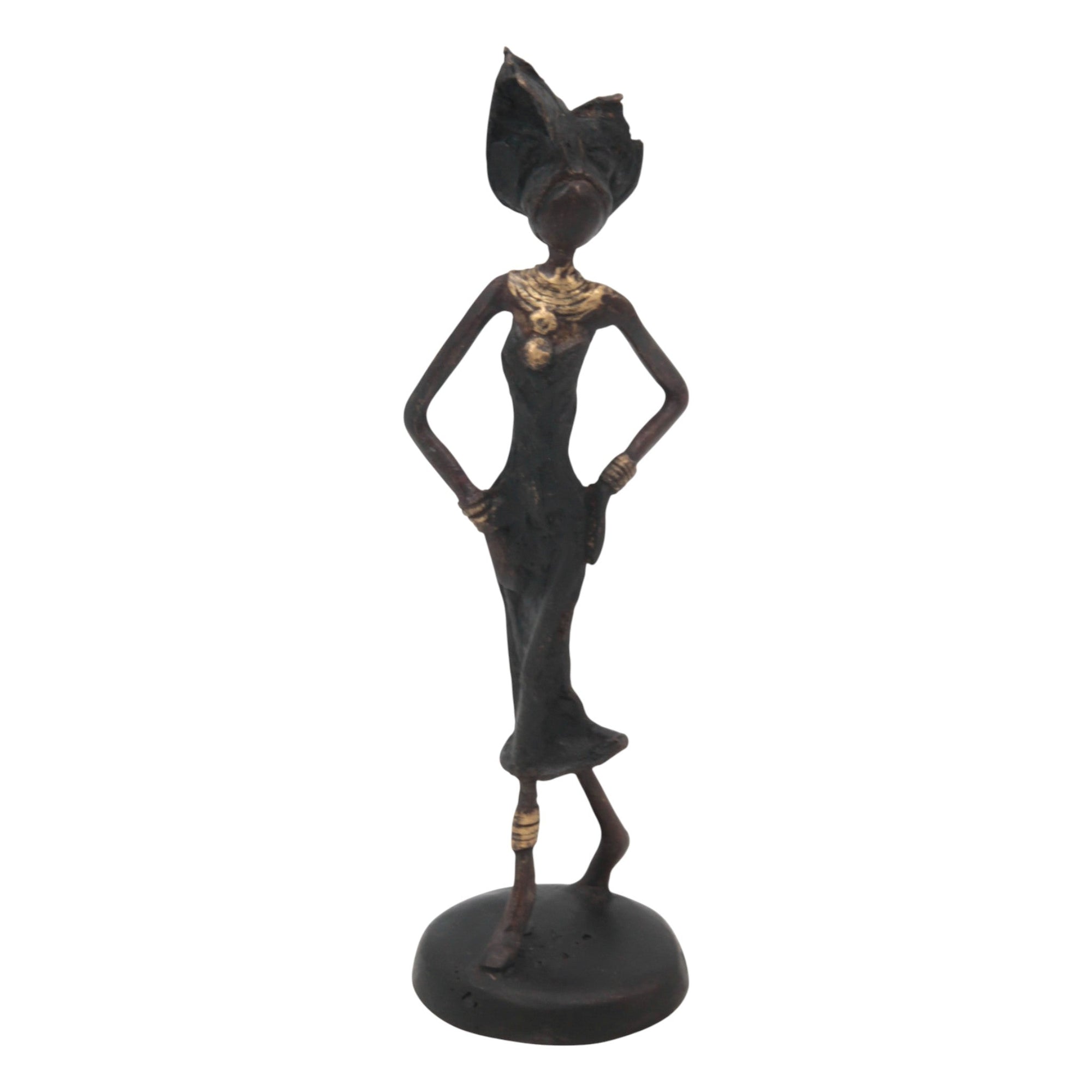 Bronze 20 cm noir n°13