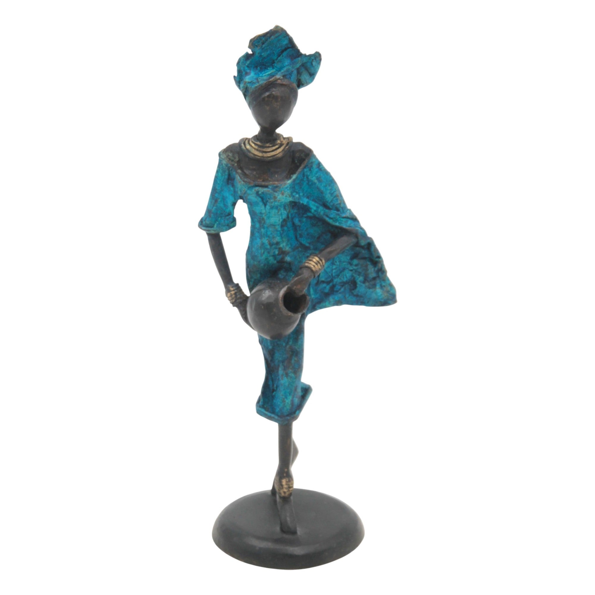 Bronze 20 cm bleu n°7